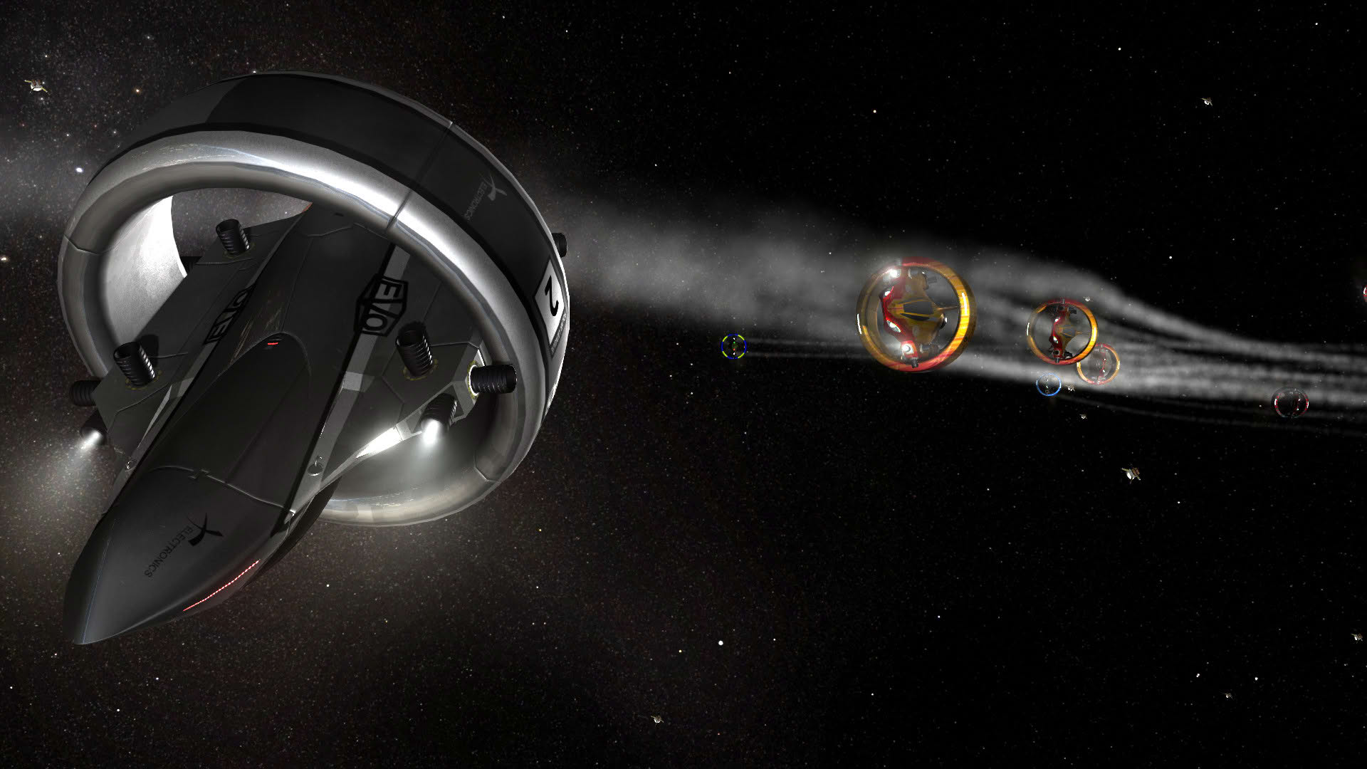 Screenshot for Orbital Racer