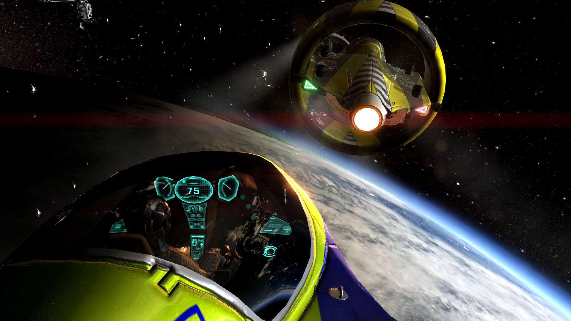 Screenshot for Orbital Racer