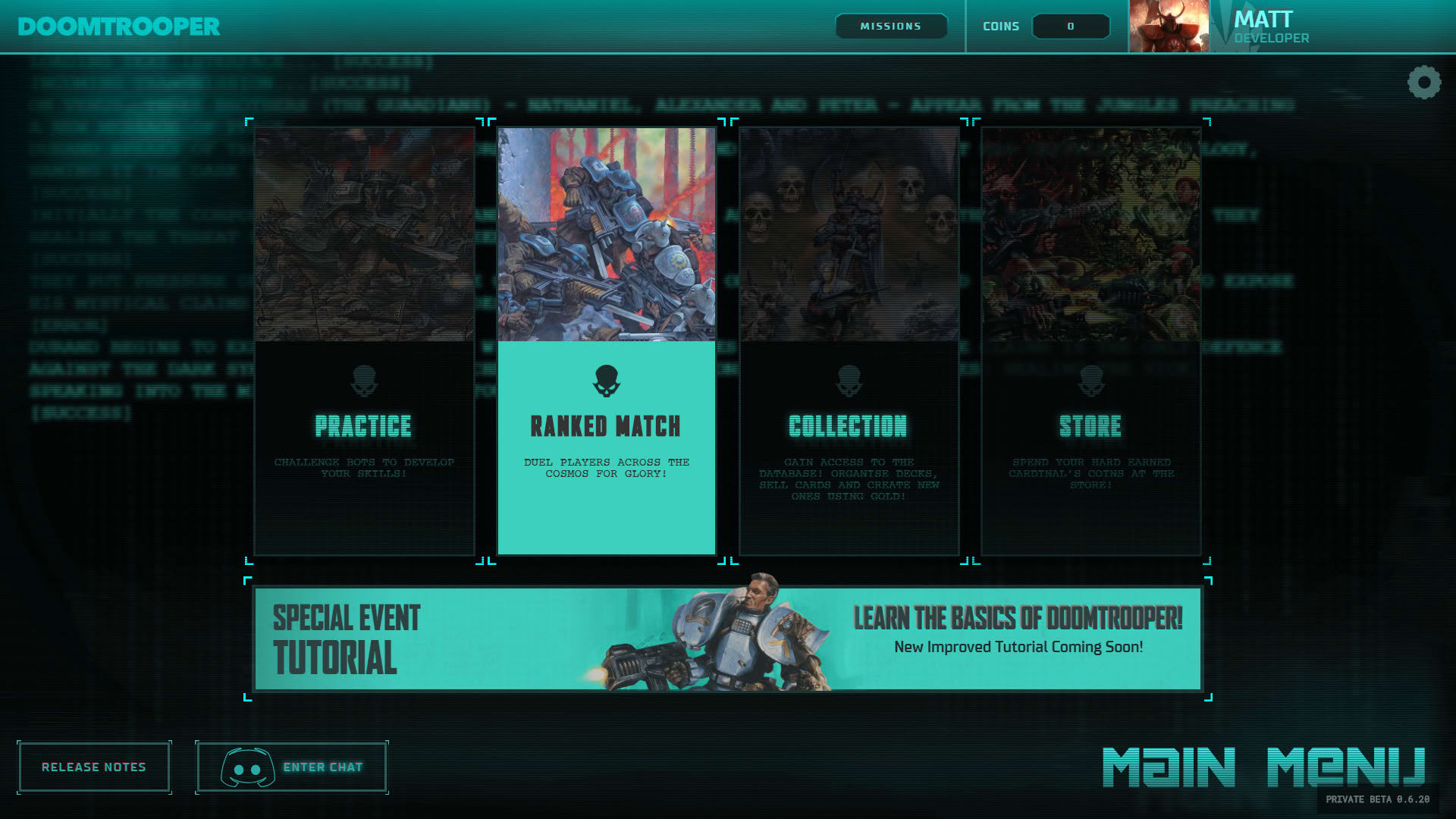 Screenshot for Doomtrooper CCG