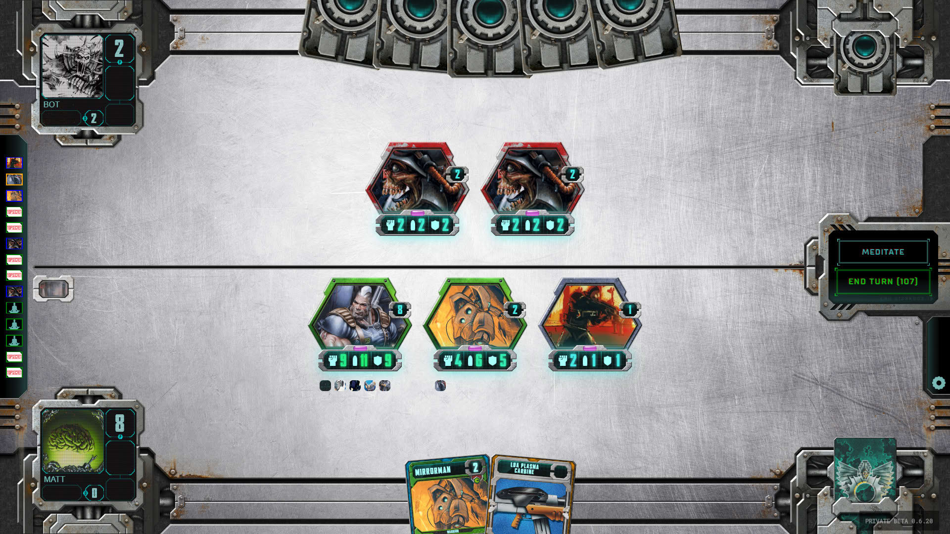 Screenshot for Doomtrooper CCG