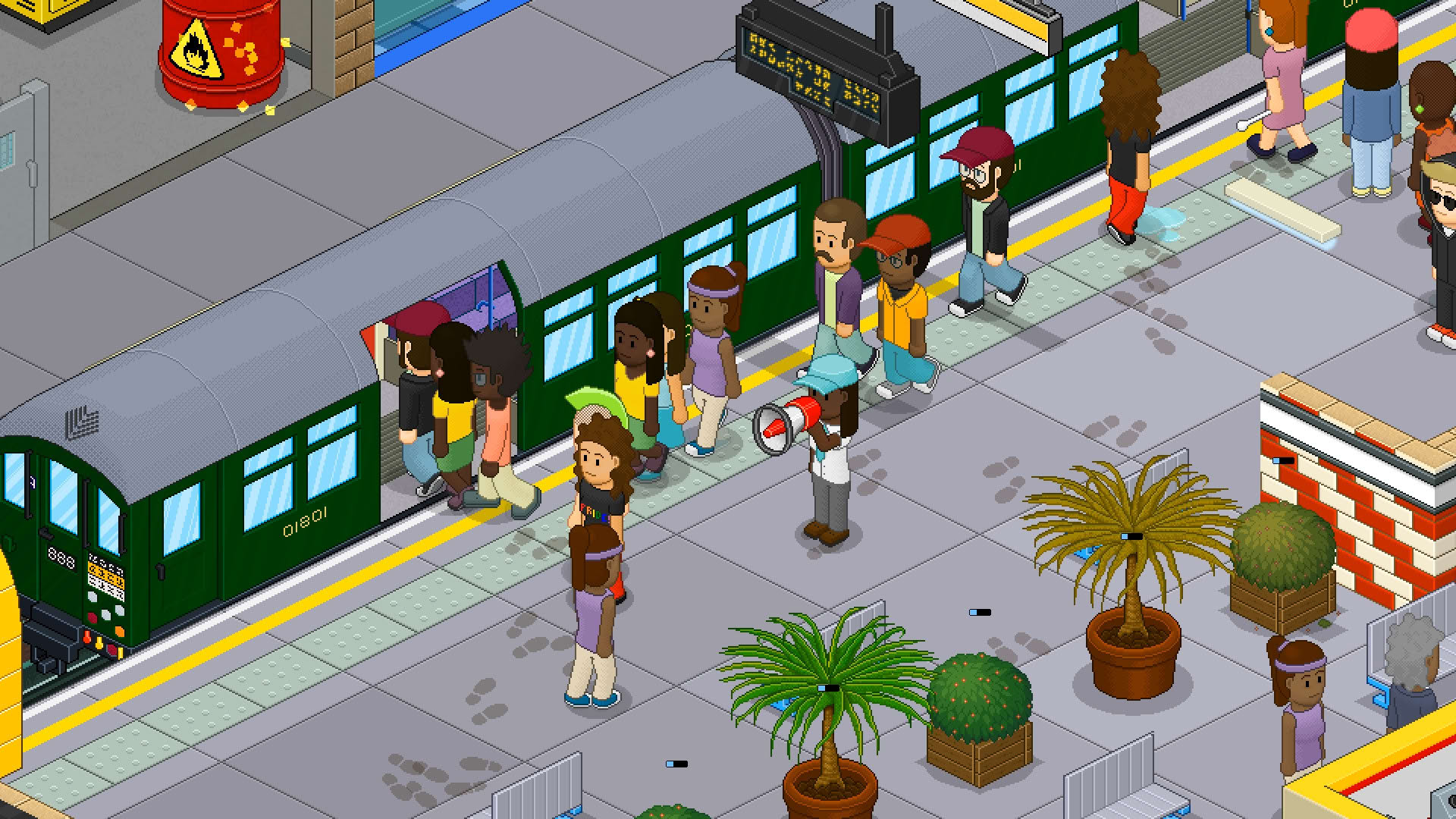 Screenshot for Overcrowd: A Commute 'Em Up