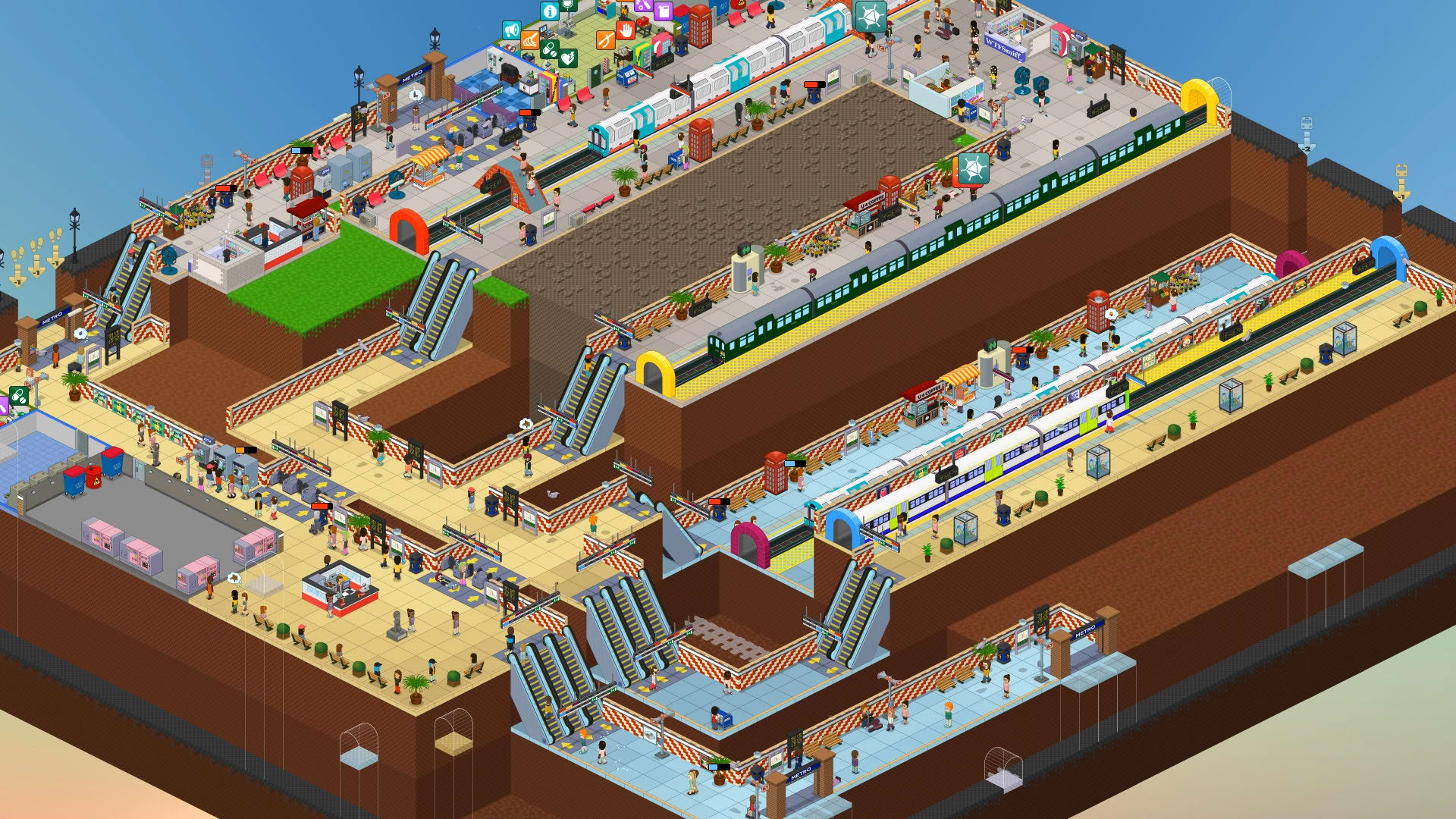 Screenshot for Overcrowd: A Commute 'Em Up