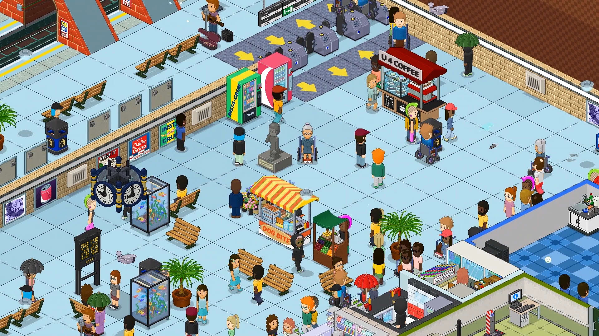 Screenshot for Overcrowd: A Commute 'Em Up
