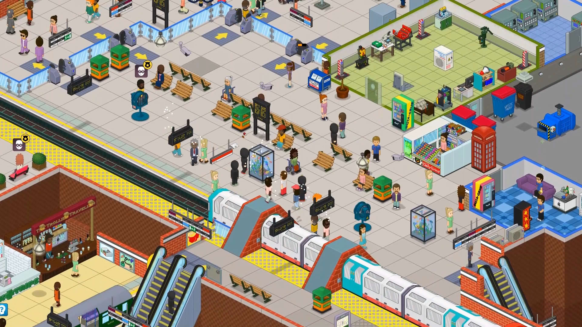 Screenshot for Overcrowd: A Commute 'Em Up
