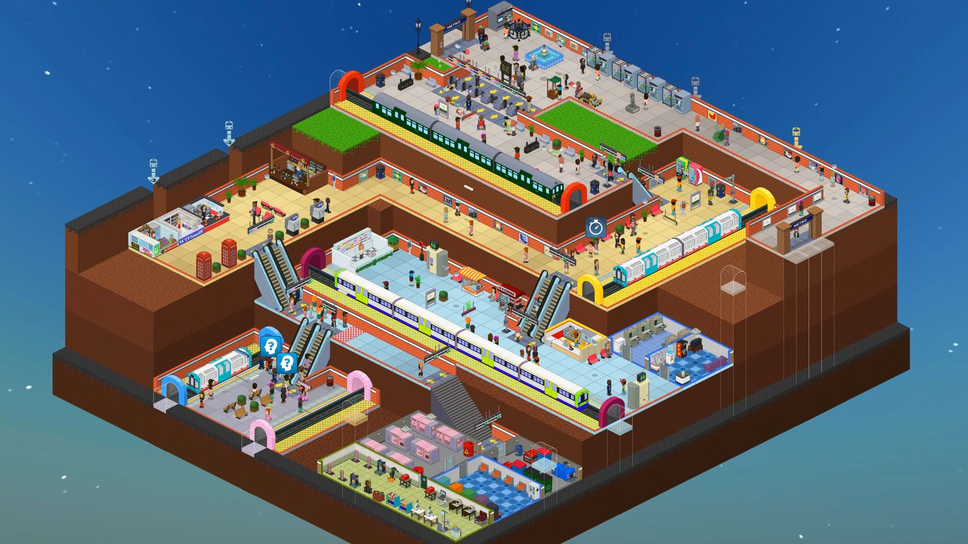 Screenshot for Overcrowd: A Commute 'Em Up