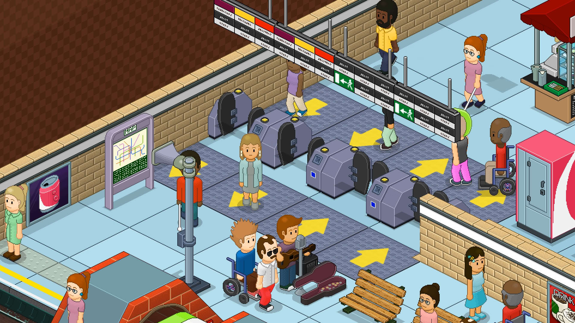 Screenshot for Overcrowd: A Commute 'Em Up