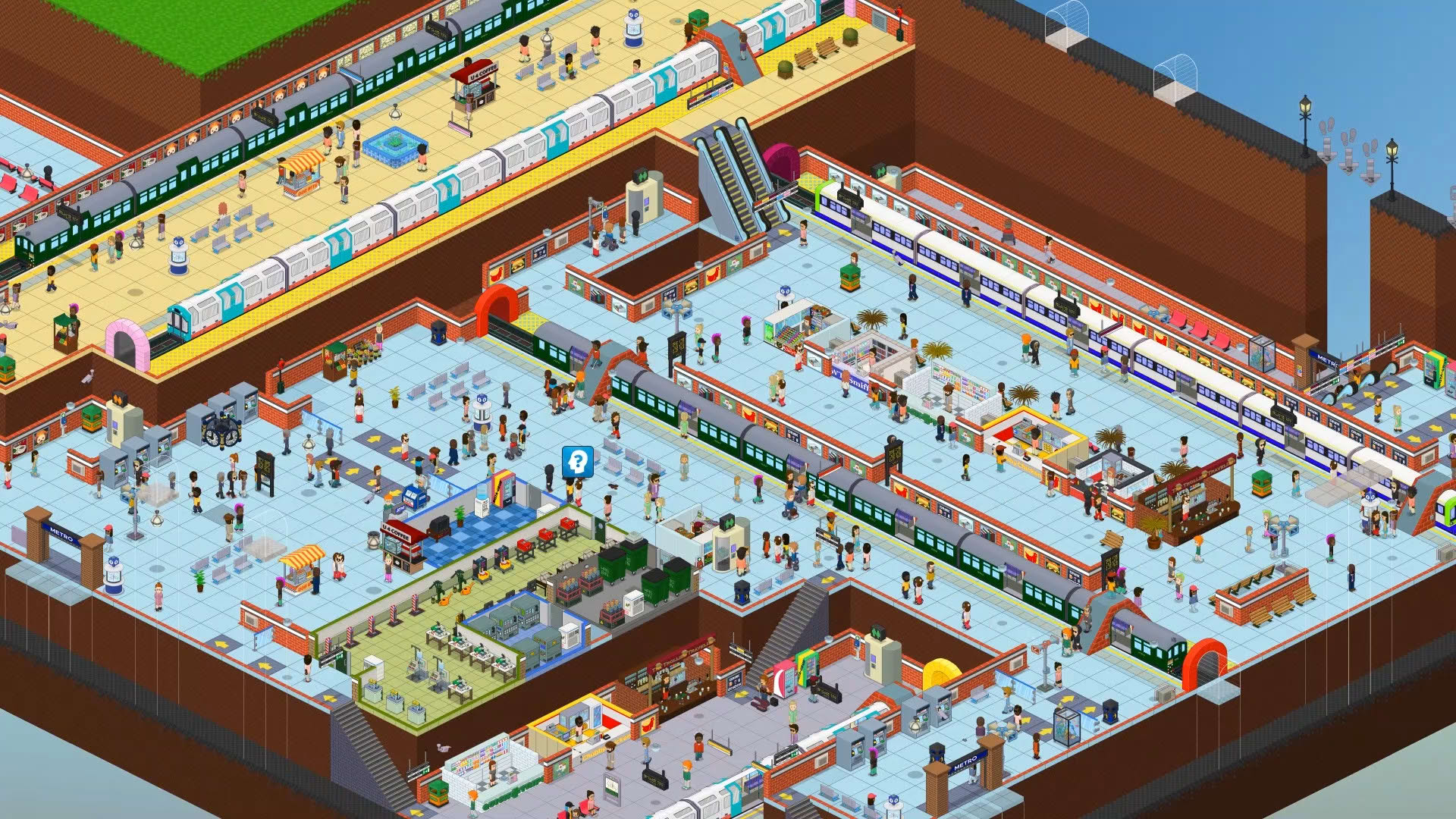 Screenshot for Overcrowd: A Commute 'Em Up