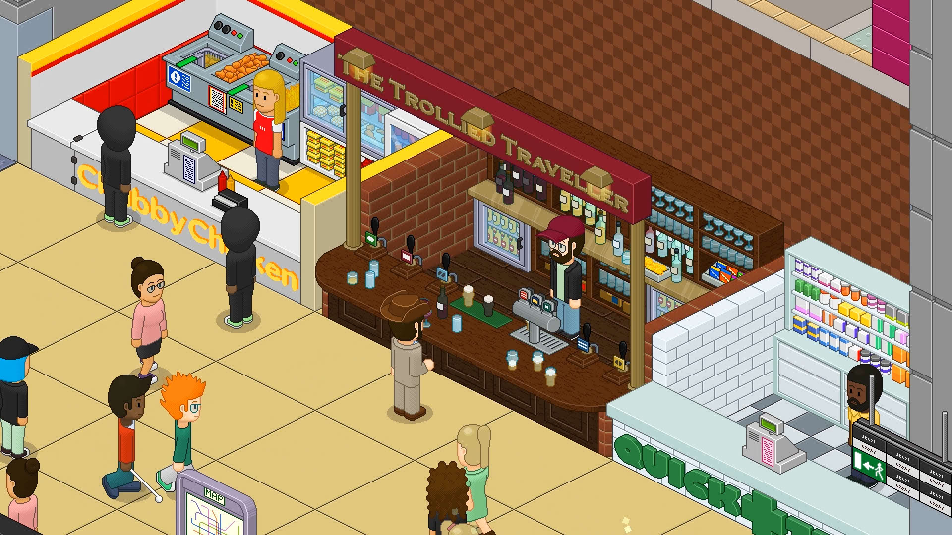 Screenshot for Overcrowd: A Commute 'Em Up