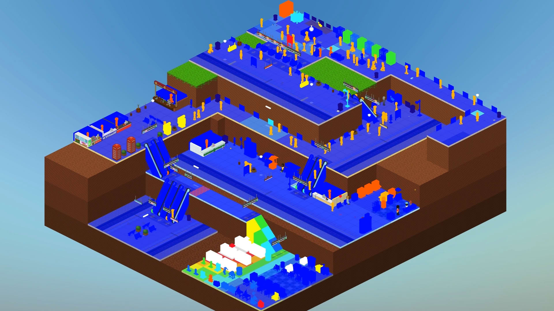 Screenshot for Overcrowd: A Commute 'Em Up