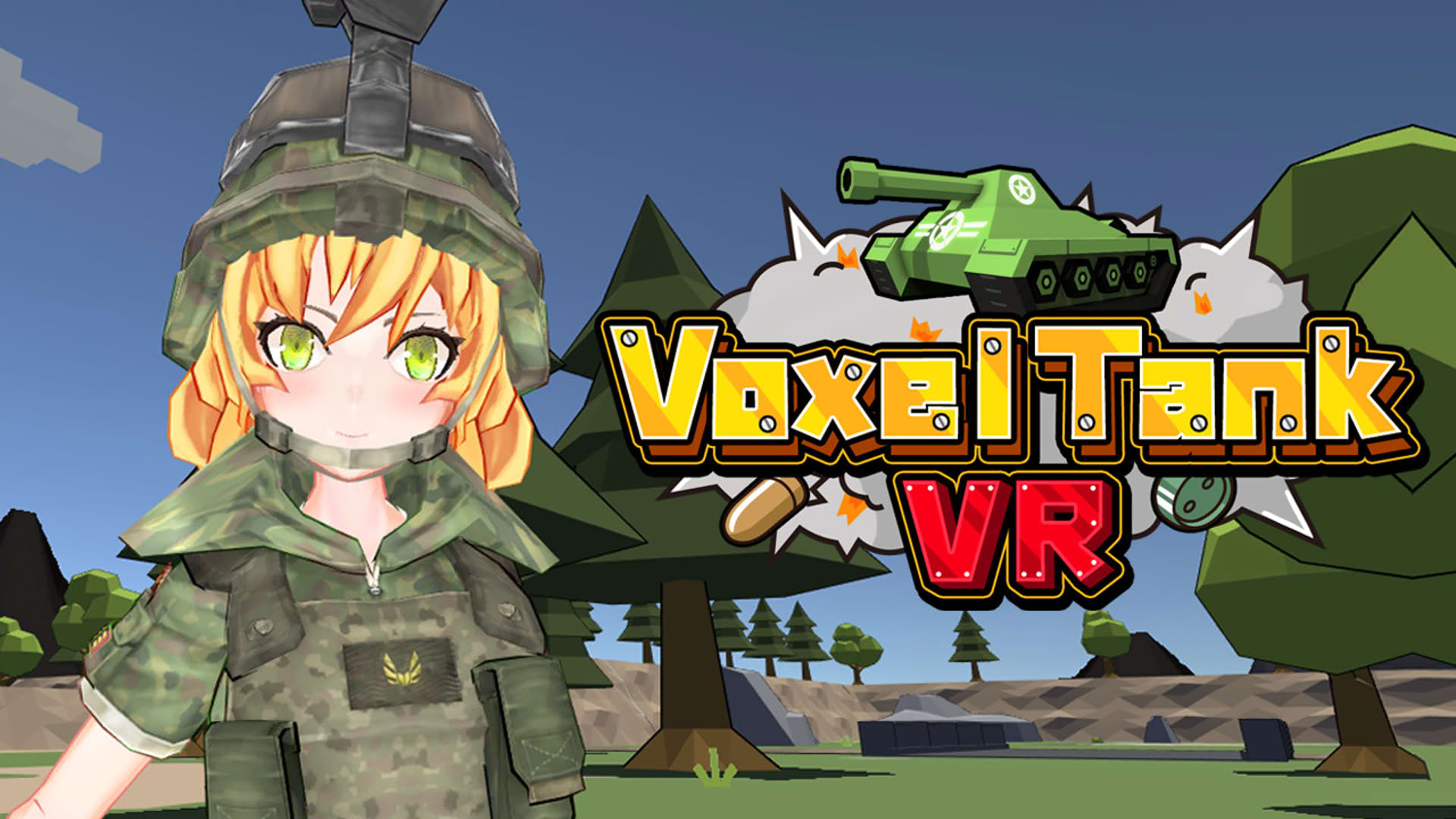 Screenshot for Voxel Tank VR