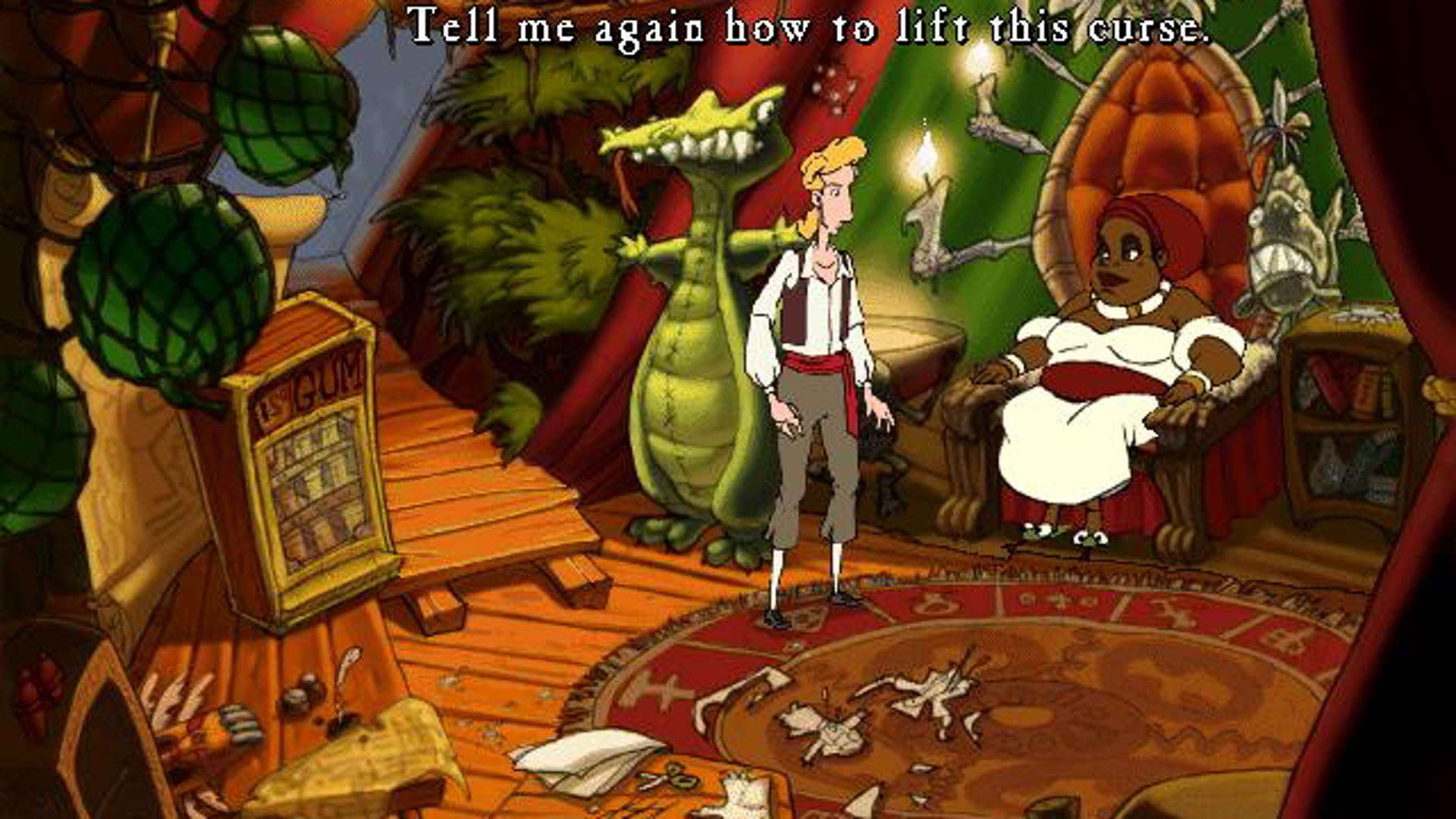 Screenshot for The Curse of Monkey Island