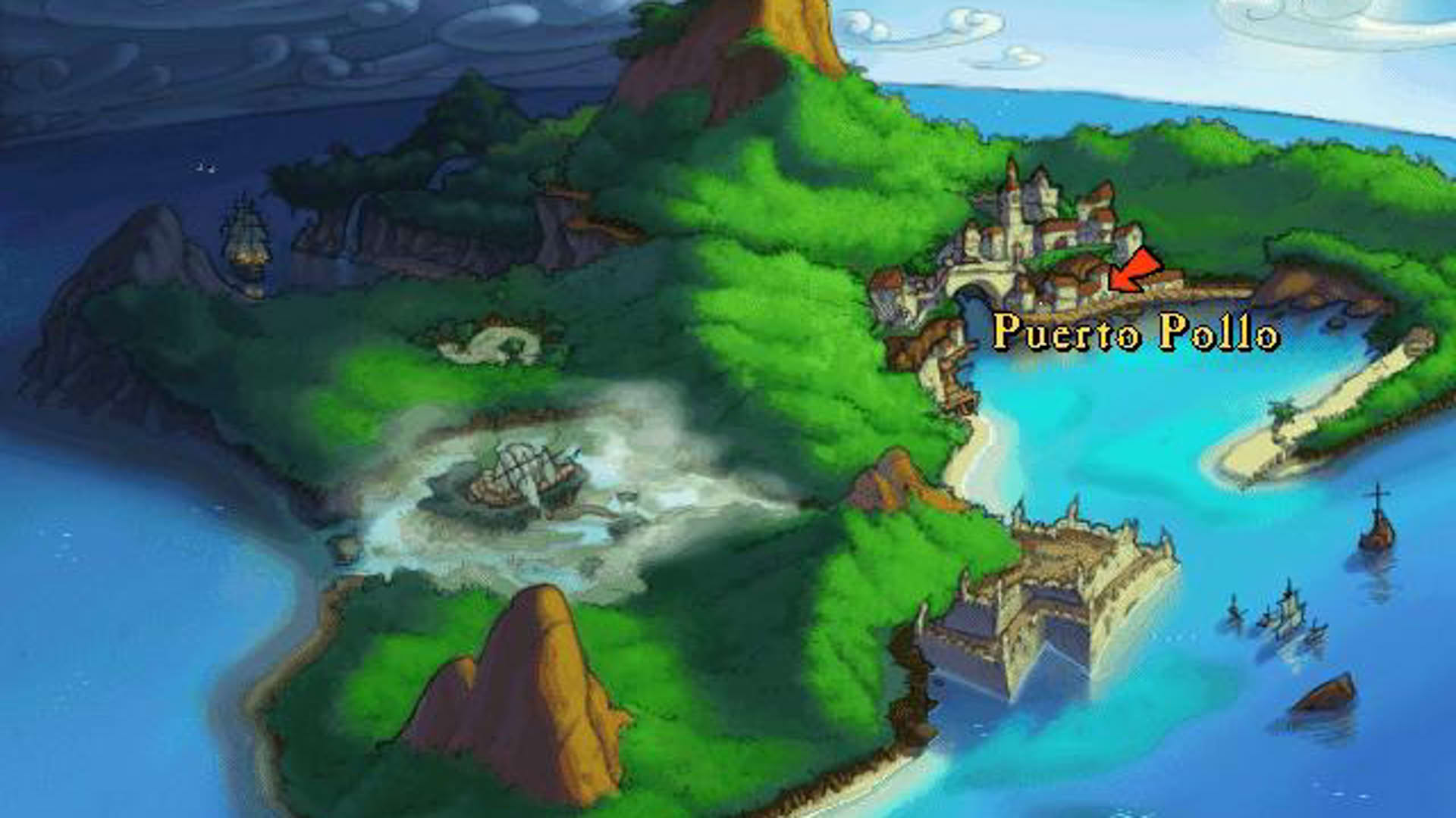 Screenshot for The Curse of Monkey Island