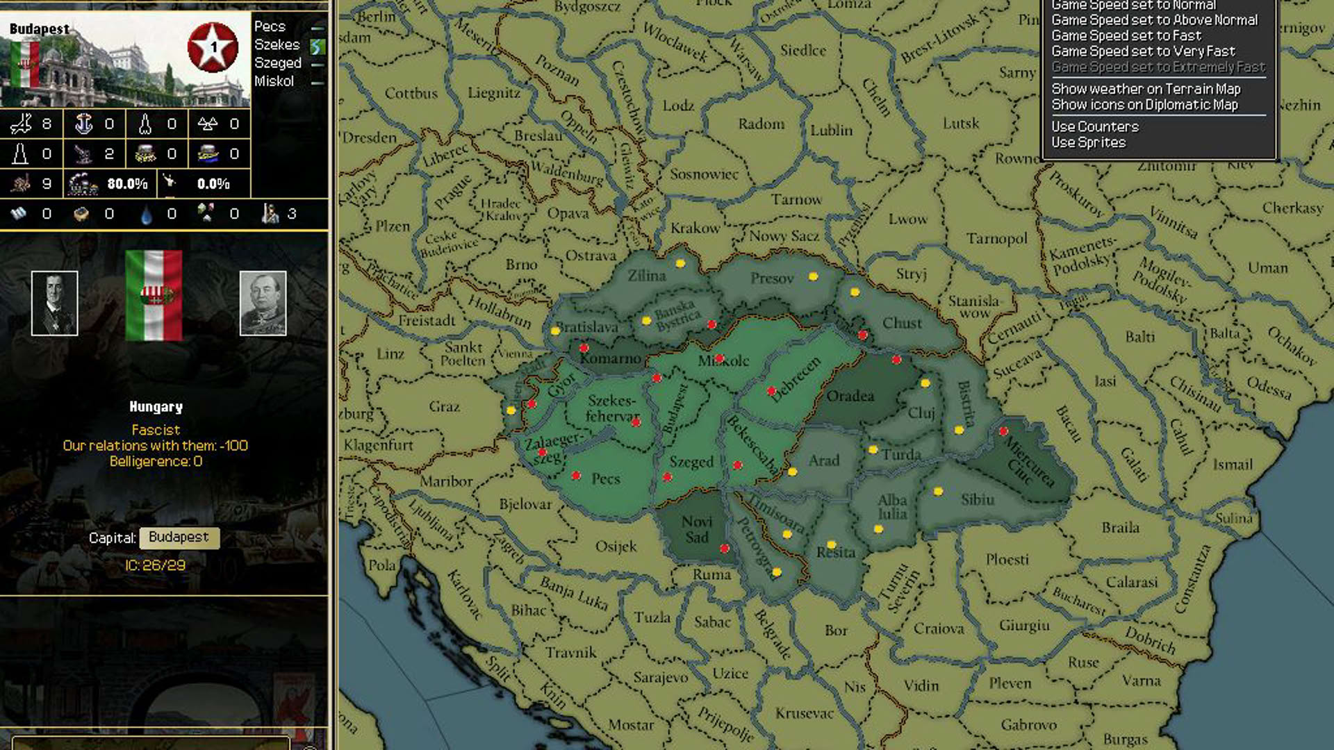 Screenshot for Darkest Hour: A Hearts of Iron Game