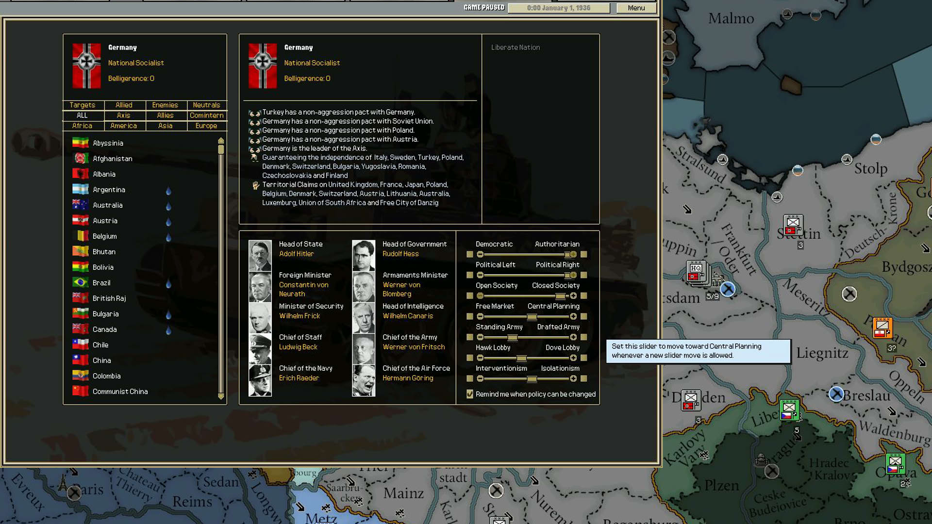 Screenshot for Darkest Hour: A Hearts of Iron Game