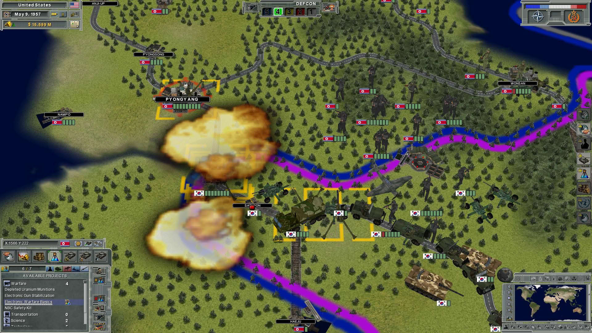 Screenshot for Supreme Ruler: Cold War