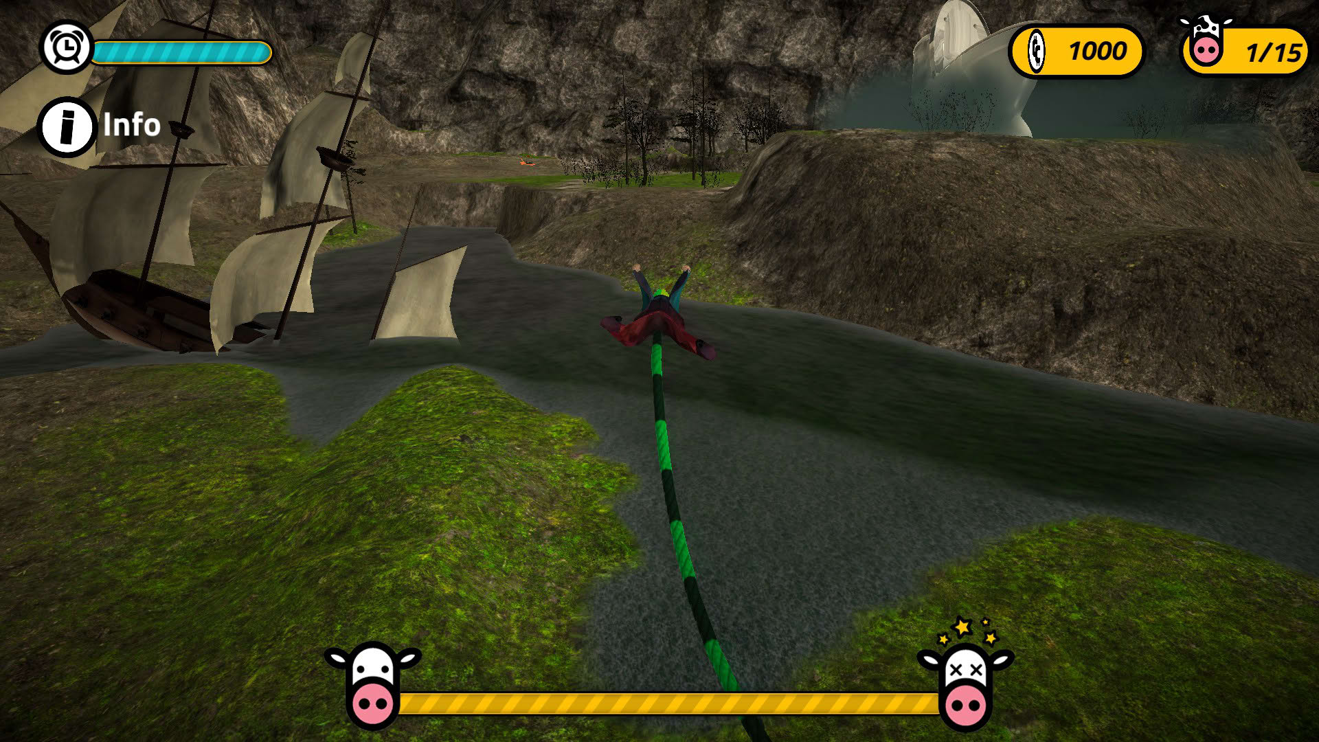 Screenshot for Cow Catcher Simulator