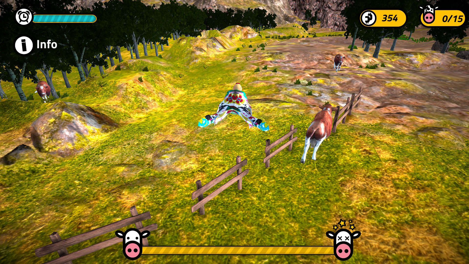 Screenshot for Cow Catcher Simulator