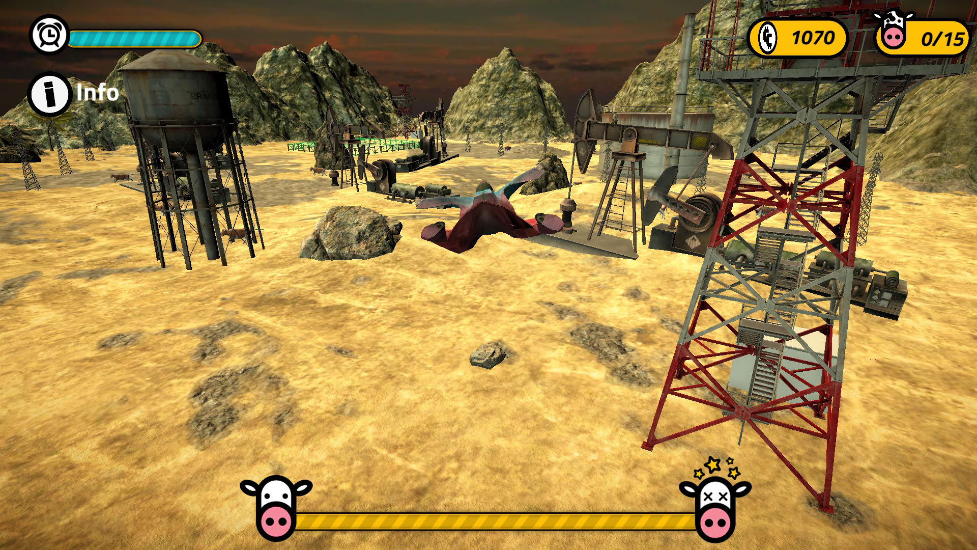 Screenshot for Cow Catcher Simulator