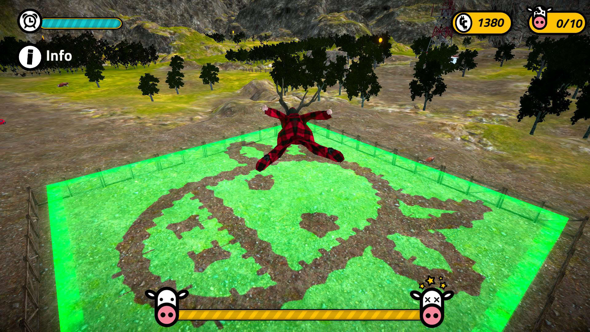Screenshot for Cow Catcher Simulator