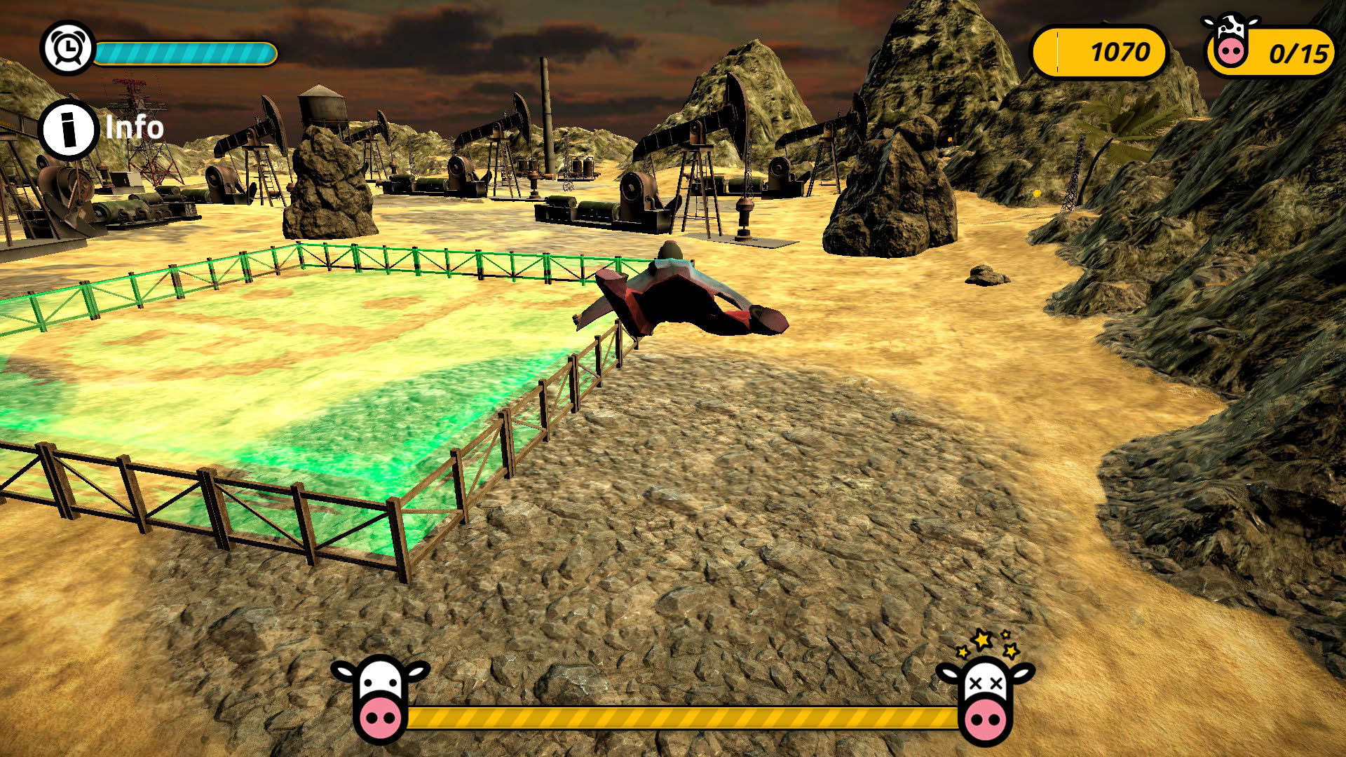Screenshot for Cow Catcher Simulator