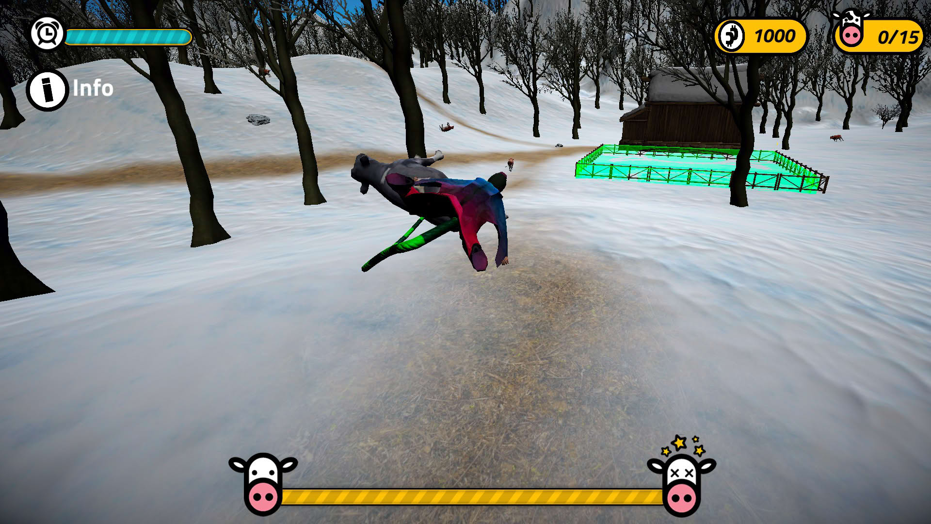 Screenshot for Cow Catcher Simulator