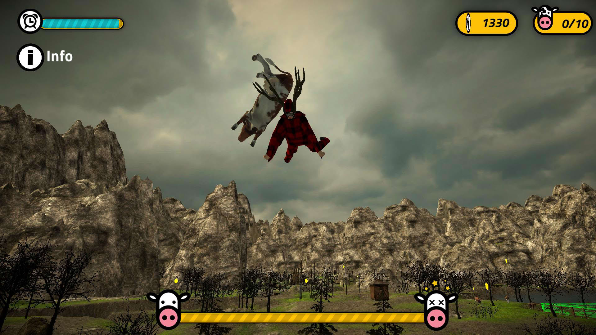 Screenshot for Cow Catcher Simulator