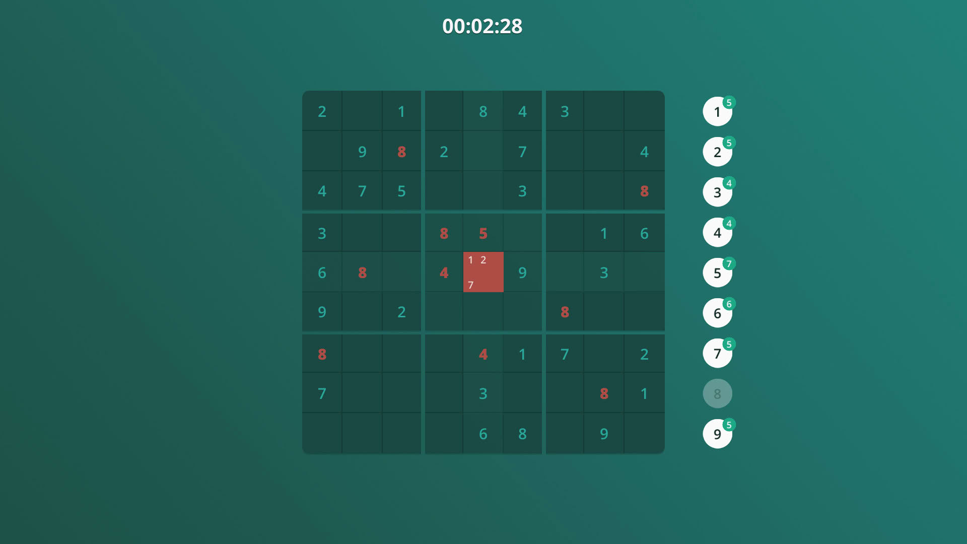 Screenshot for Sudoku Universe