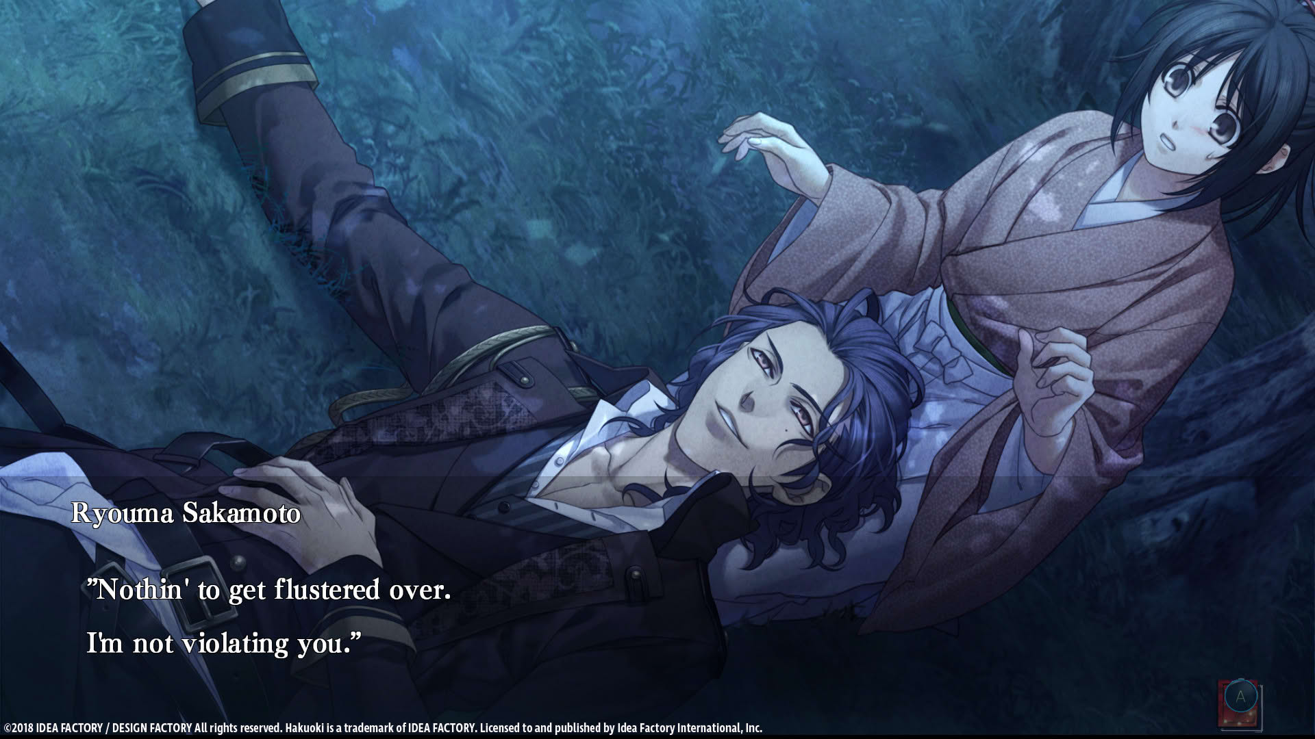 Screenshot for Hakuoki: Edo Blossoms