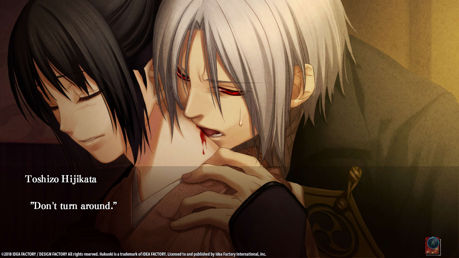 Screenshot for Hakuoki: Edo Blossoms