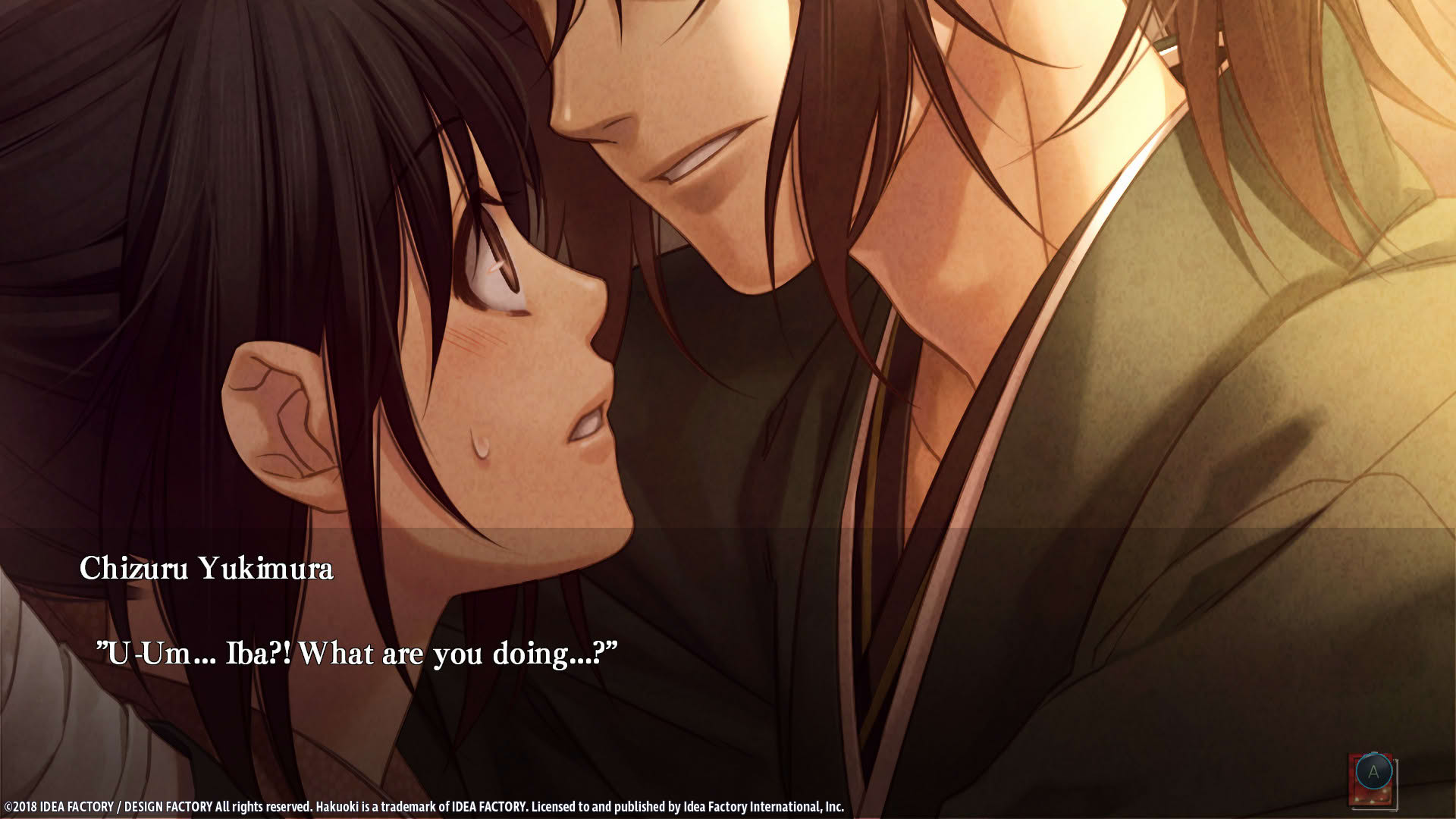 Screenshot for Hakuoki: Edo Blossoms
