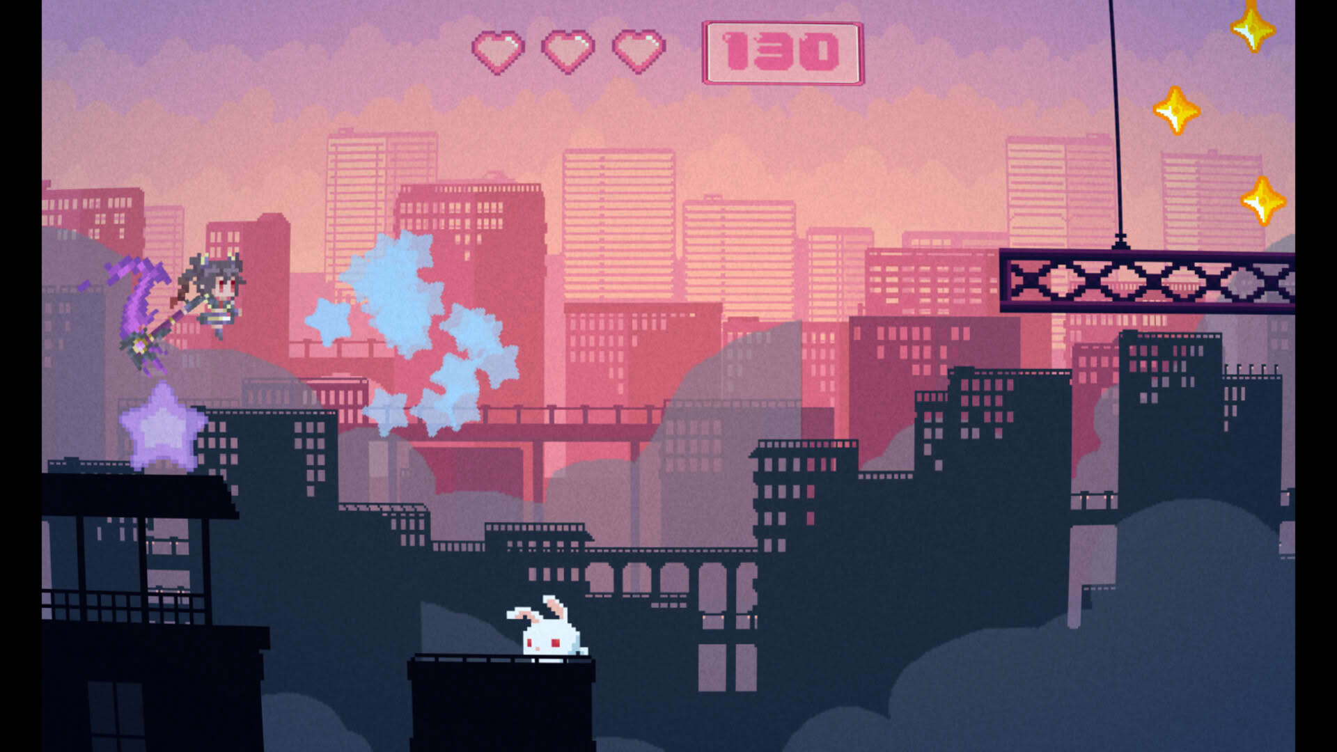 Screenshot for Magical Girl Dash 2: Triple Prisma Attack