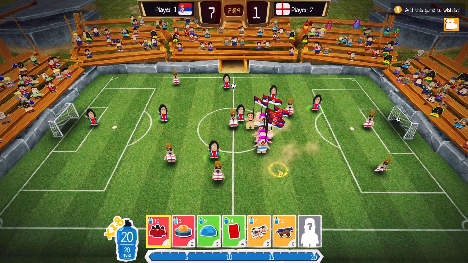 Screenshot for Crazy Soccer