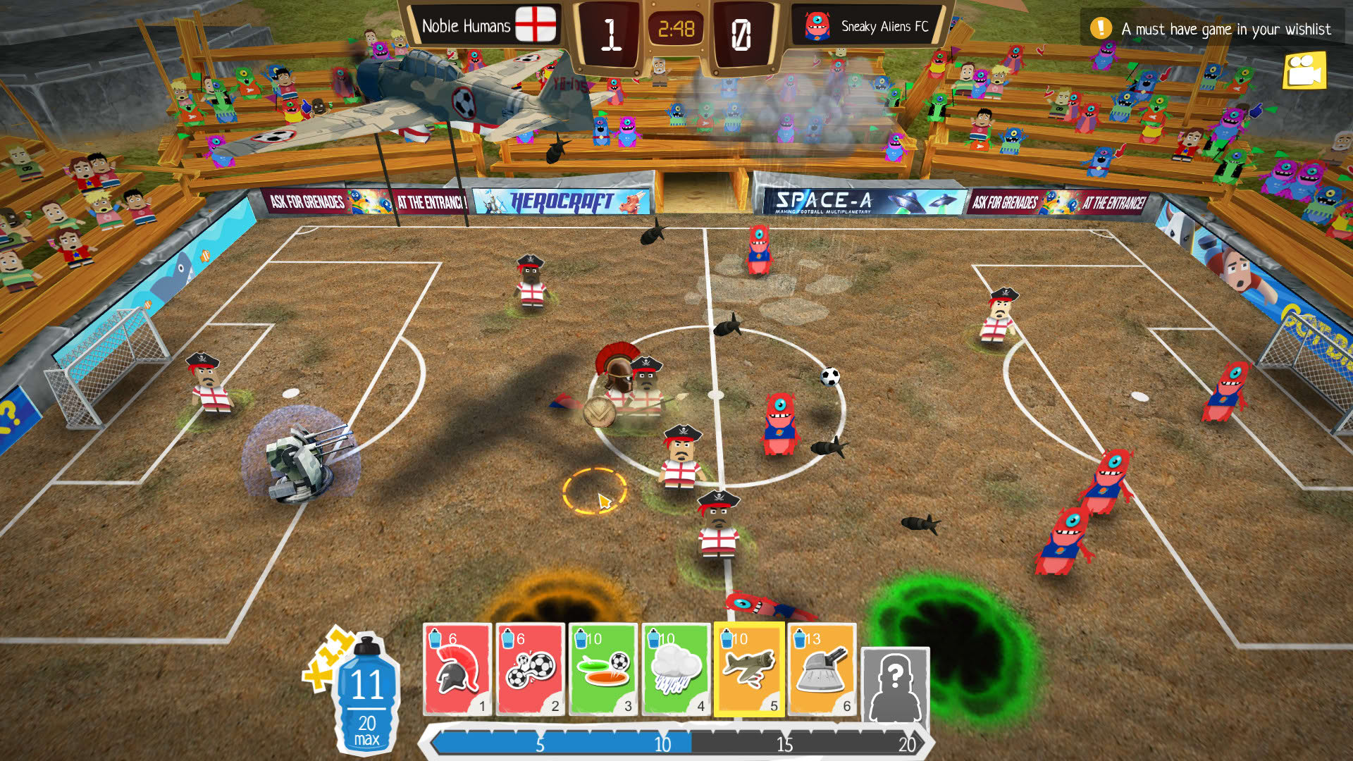 Screenshot for Crazy Soccer