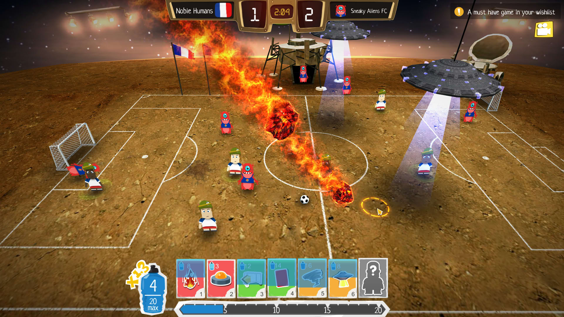 Screenshot for Crazy Soccer