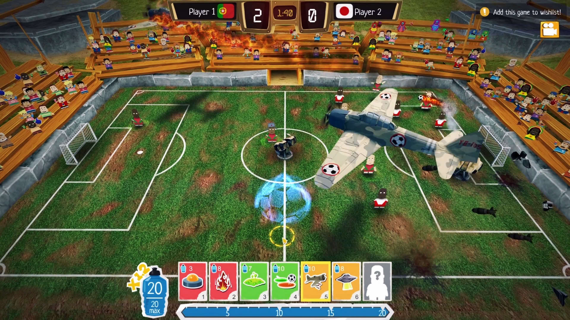 Screenshot for Crazy Soccer