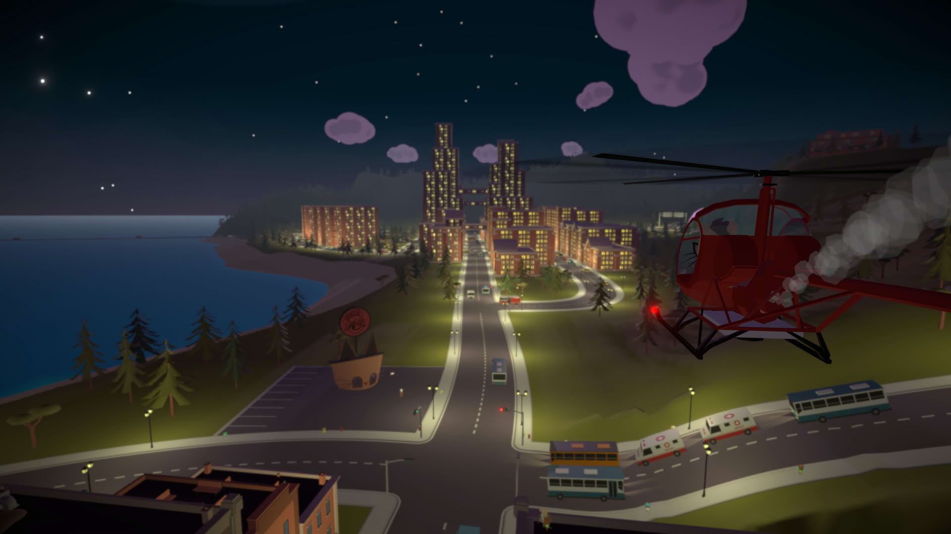 Screenshot for Cats Fly Helicopters