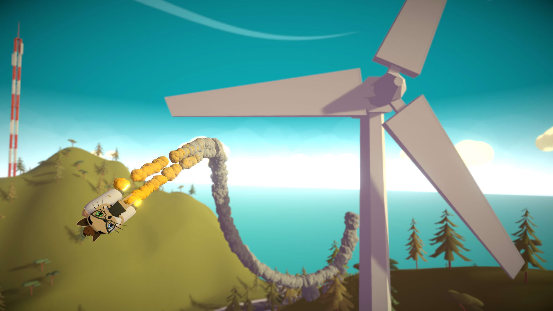 Screenshot for Cats Fly Helicopters