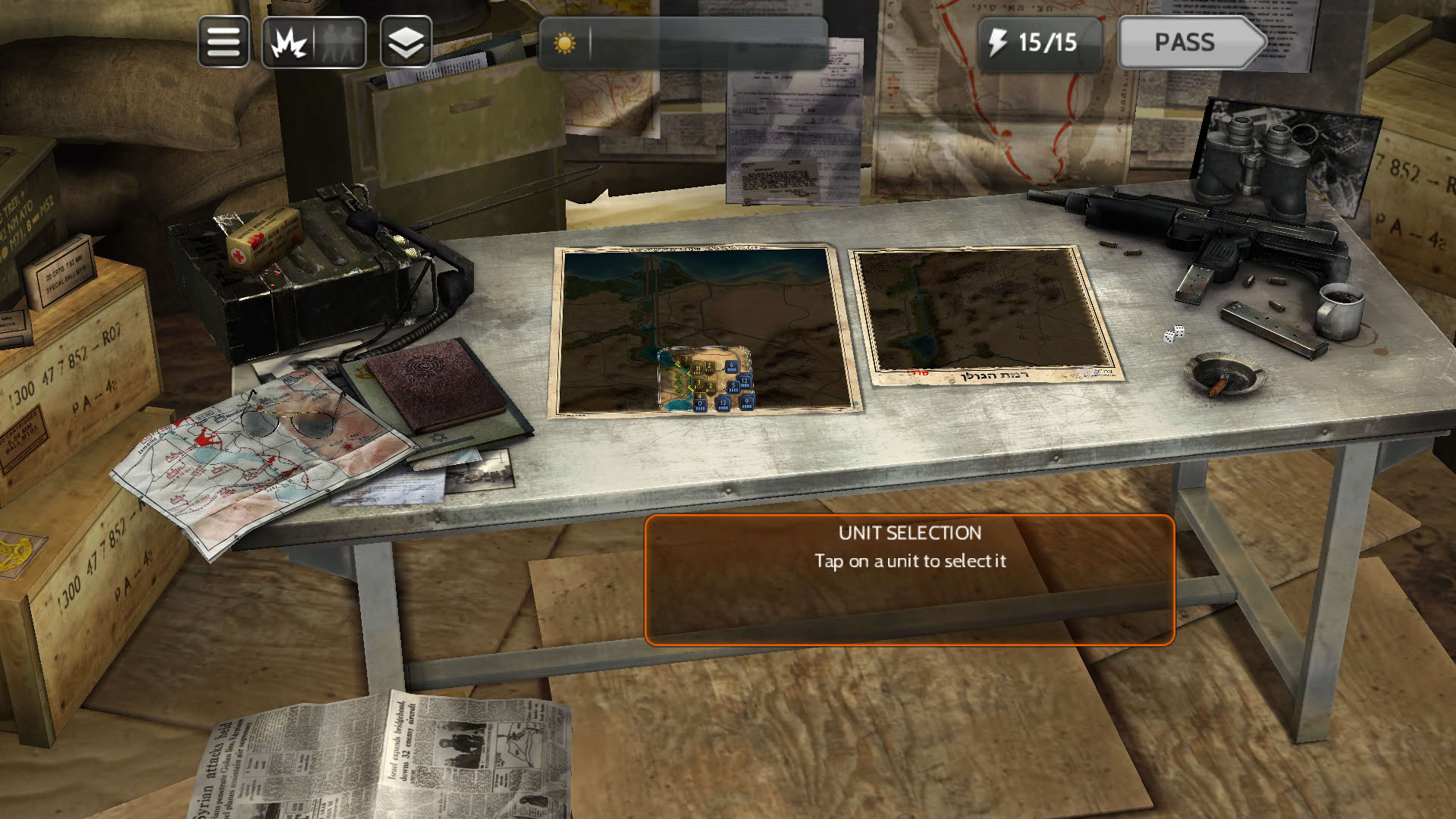 Screenshot for Wars and Battles: October War