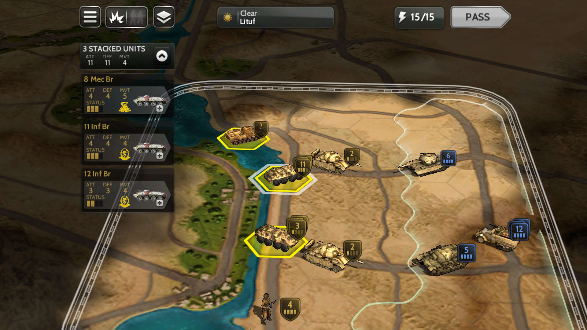 Screenshot for Wars and Battles: October War