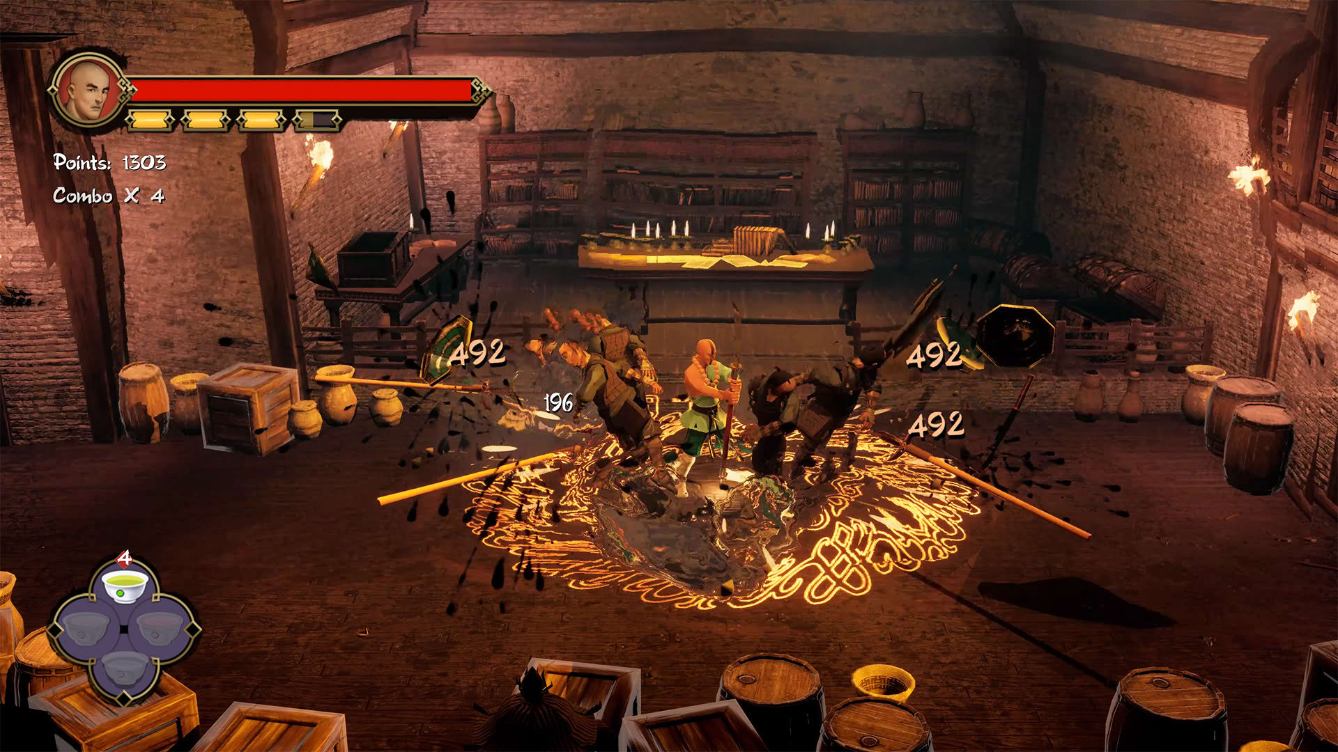Screenshot for 9 Monkeys of Shaolin