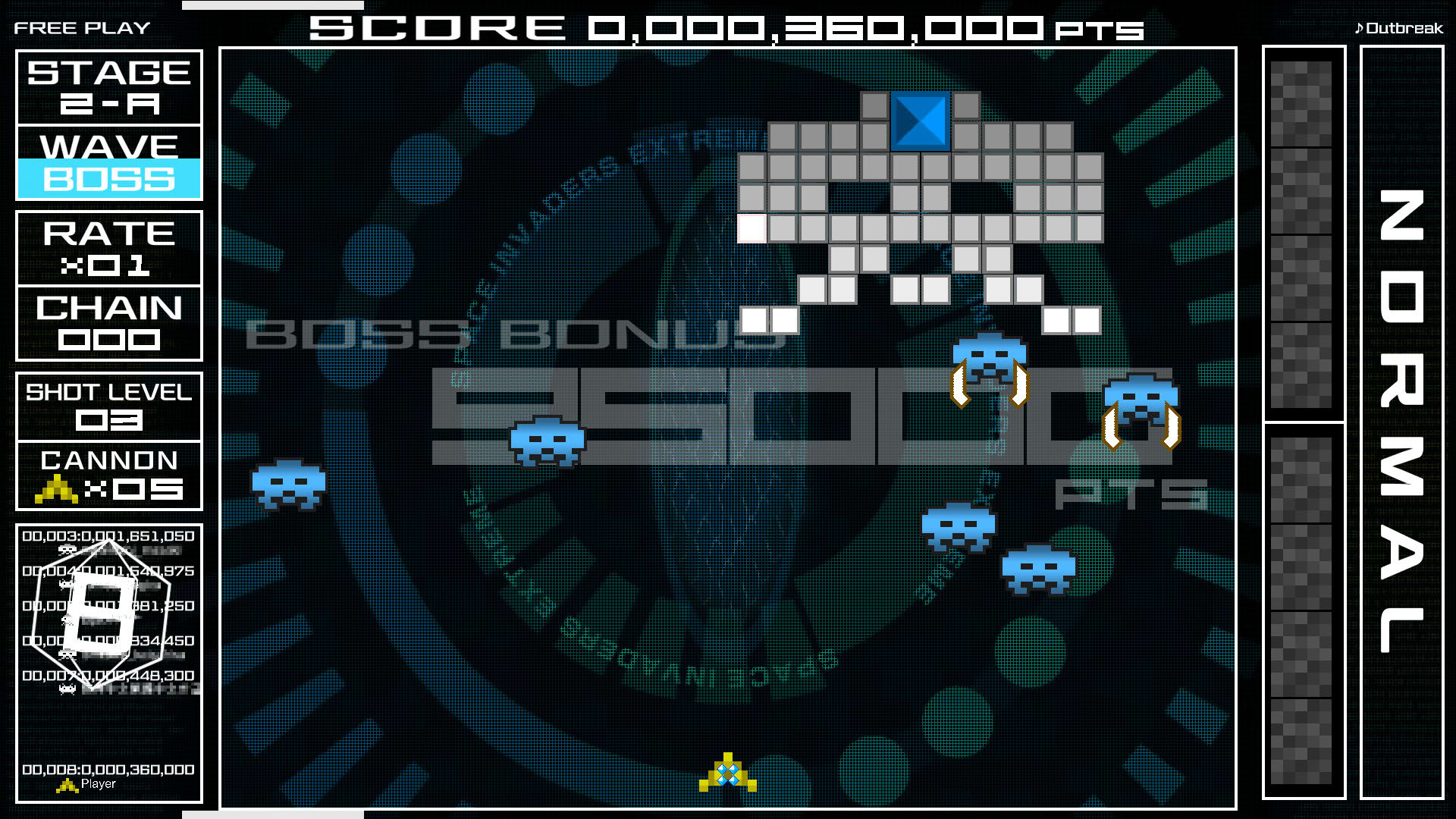 Screenshot for Space Invaders Extreme