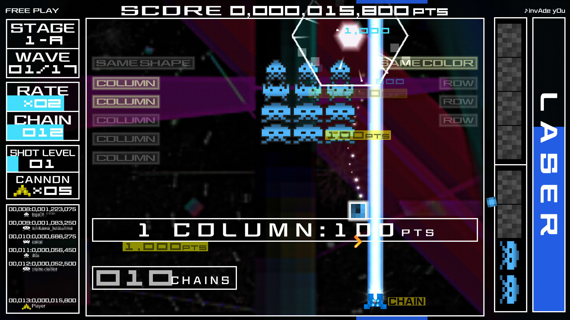 Screenshot for Space Invaders Extreme