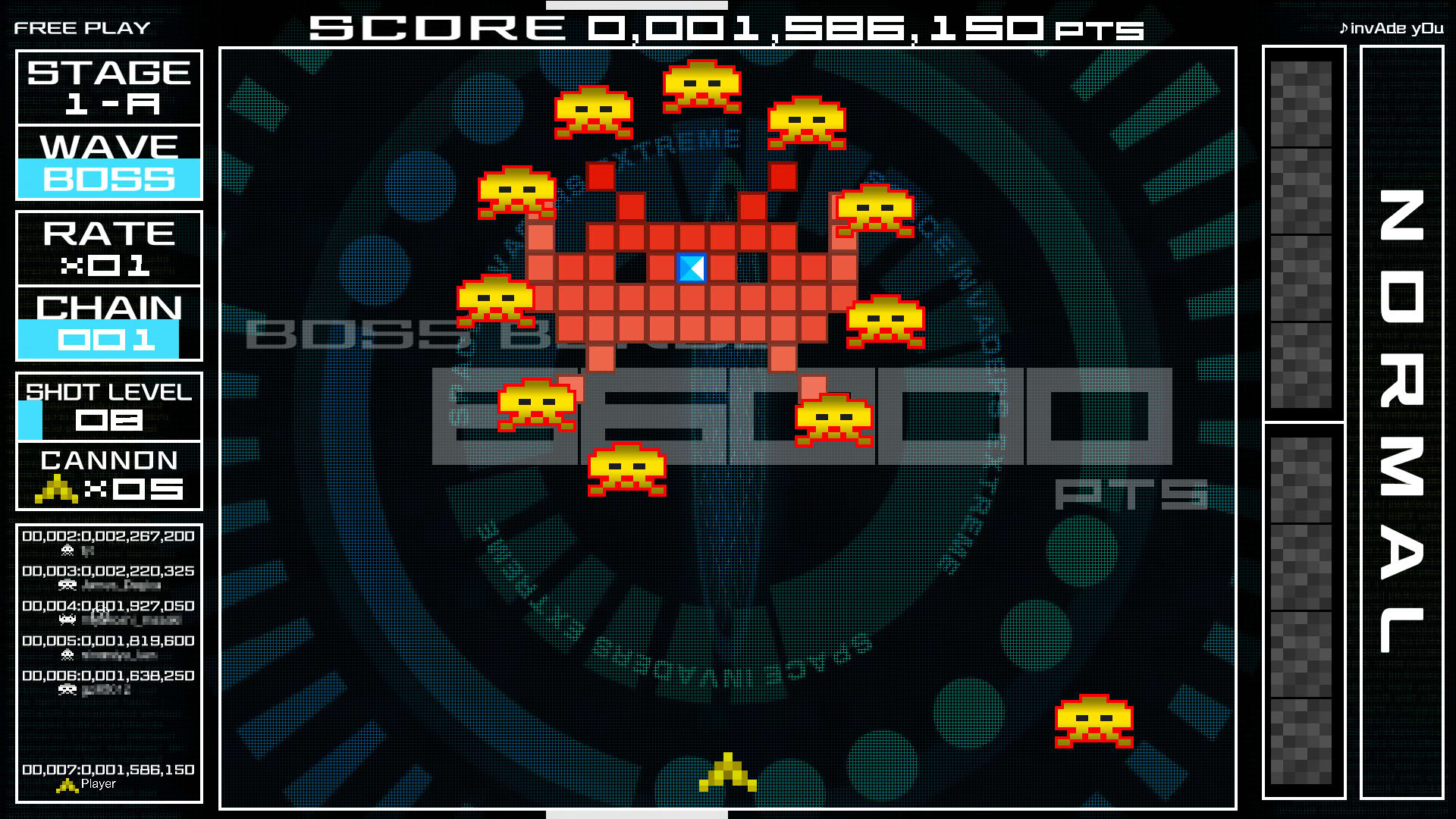 Screenshot for Space Invaders Extreme