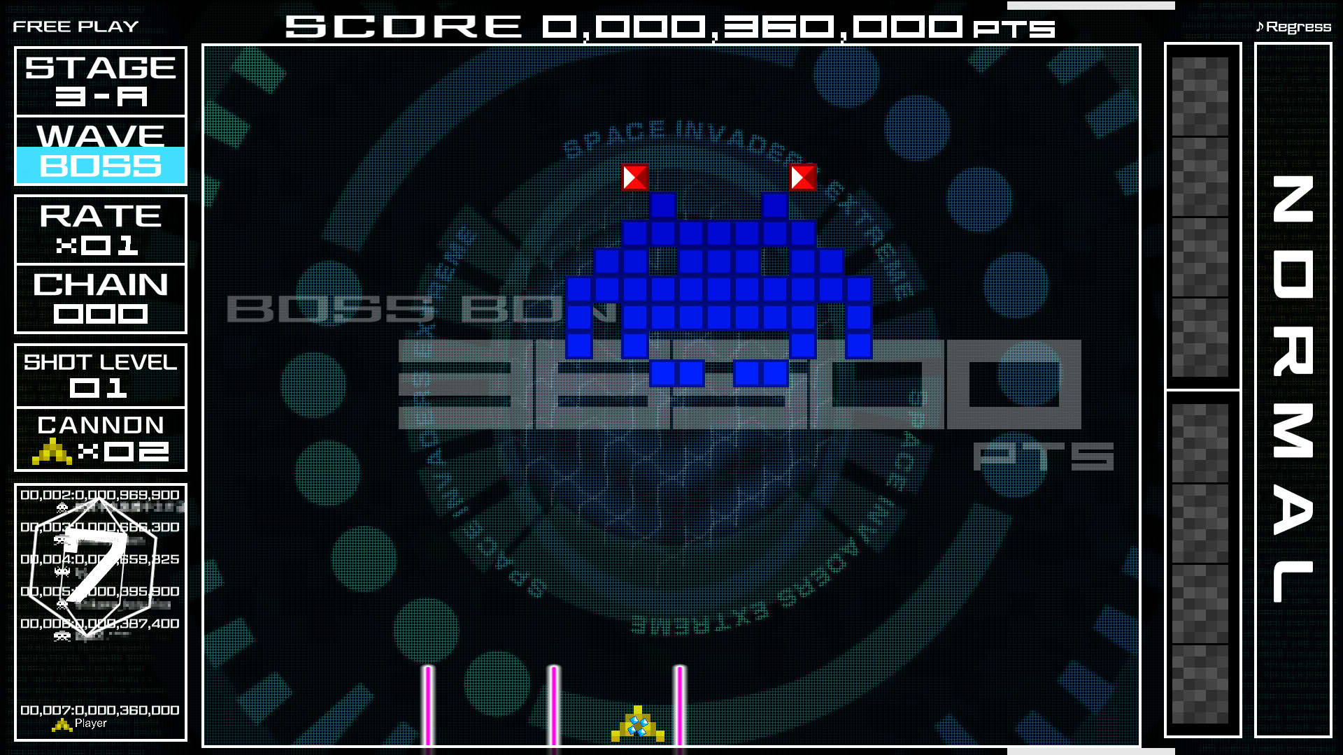 Screenshot for Space Invaders Extreme