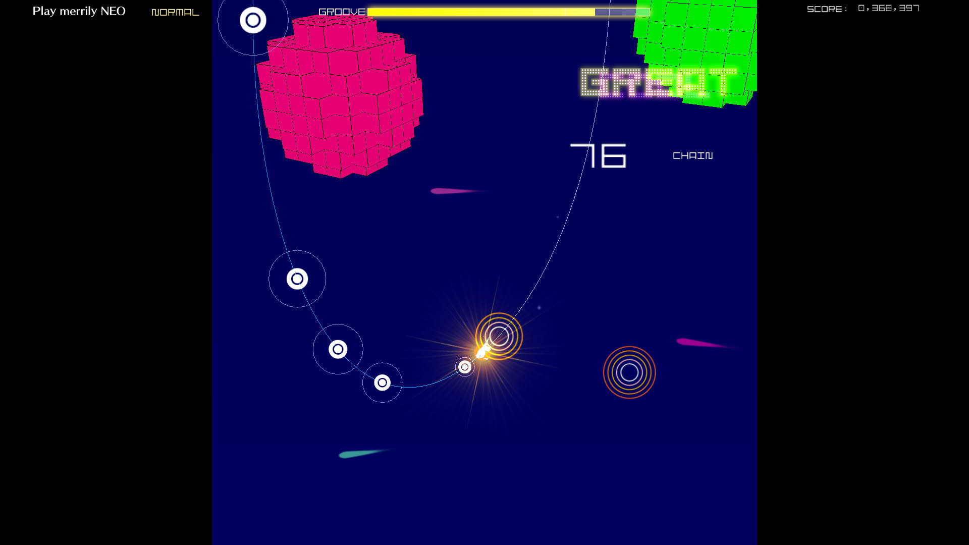 Screenshot for Groove Coaster
