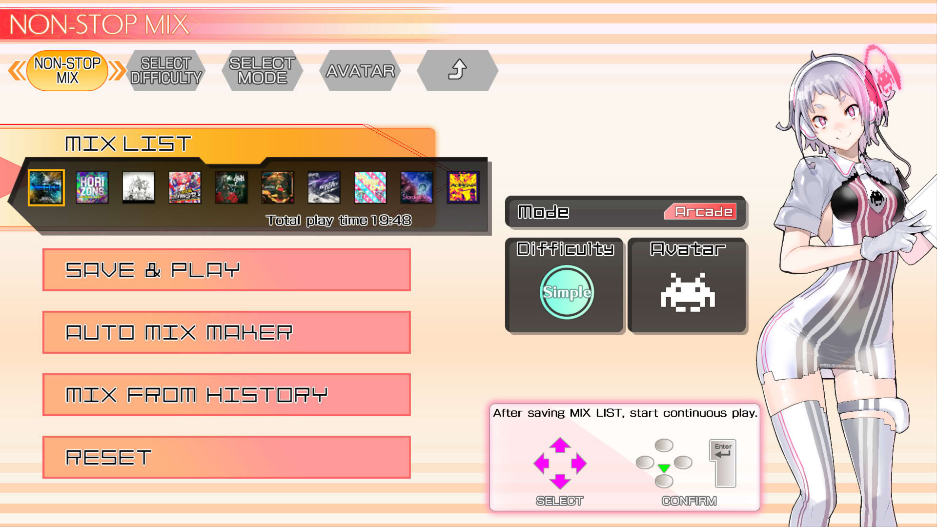 Screenshot for Groove Coaster