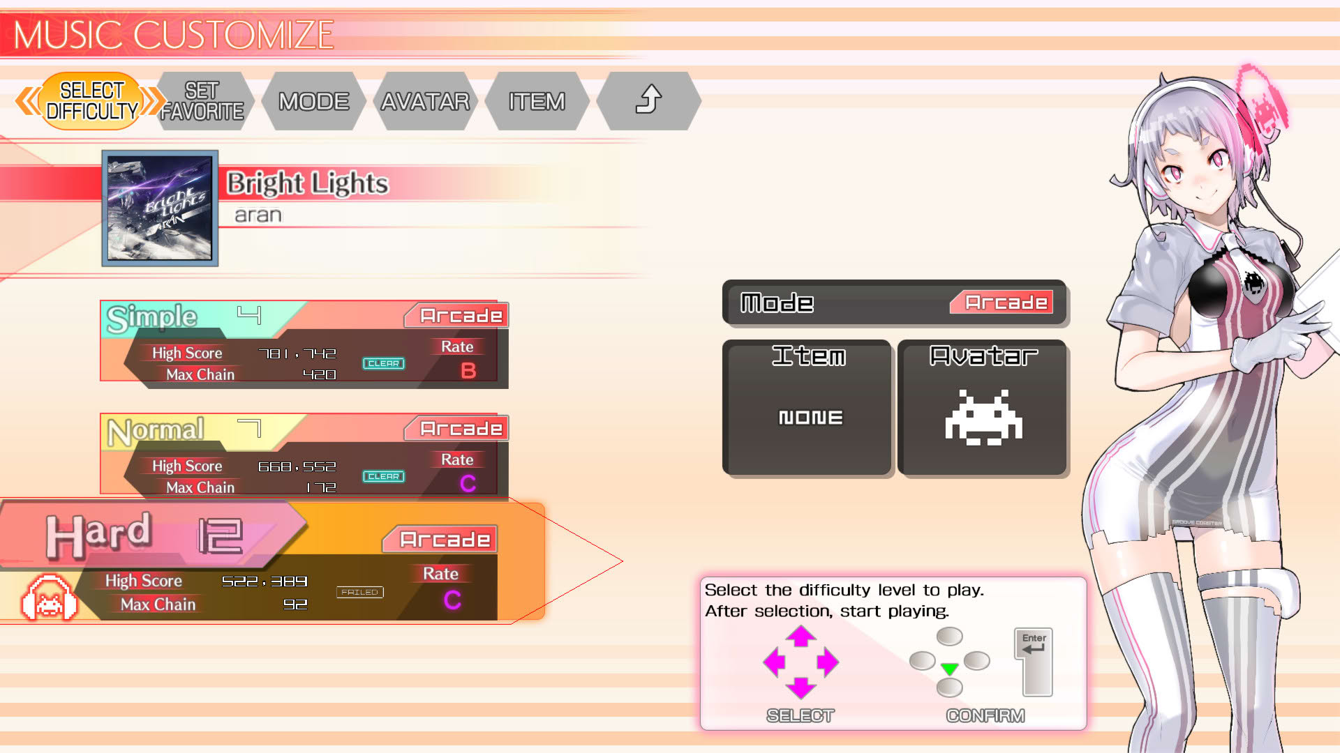 Screenshot for Groove Coaster