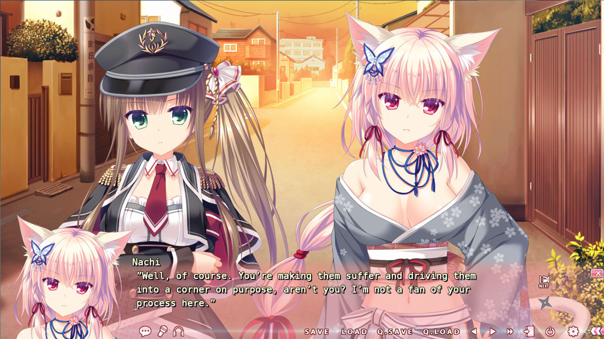 Screenshot for Neko-Nin ExHeart +Plus Nachi