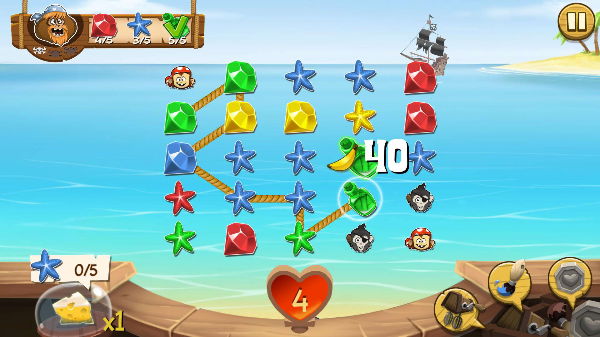 Screenshot for Monkeys Ahoy