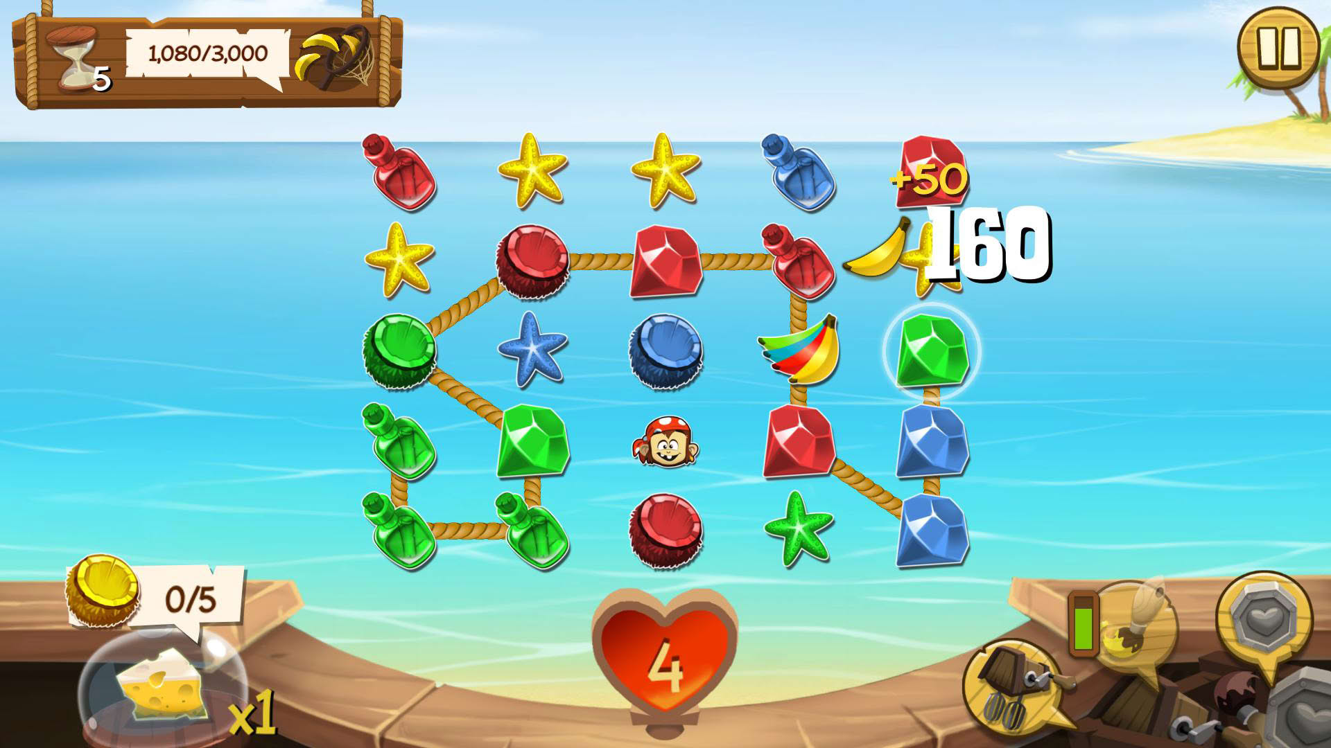 Screenshot for Monkeys Ahoy